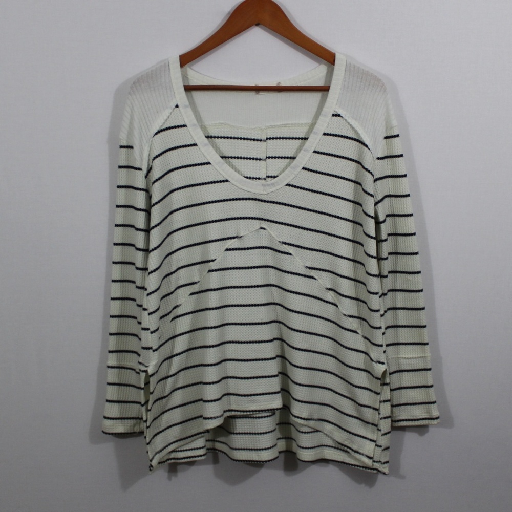 Altar'd State Long Sleeve Striped Top